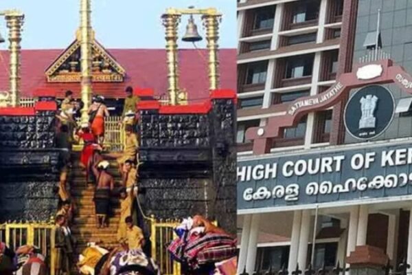 ശബരിമലയിൽ പഞ്ചലോഹ വിഗ്രഹത്തിനായുള്ള സ്വകാര്യ വ്യക്തിയുടെ പണ പിരിവ്; കേസെടുക്കാൻ ഹൈക്കോടതി നിർദേശം